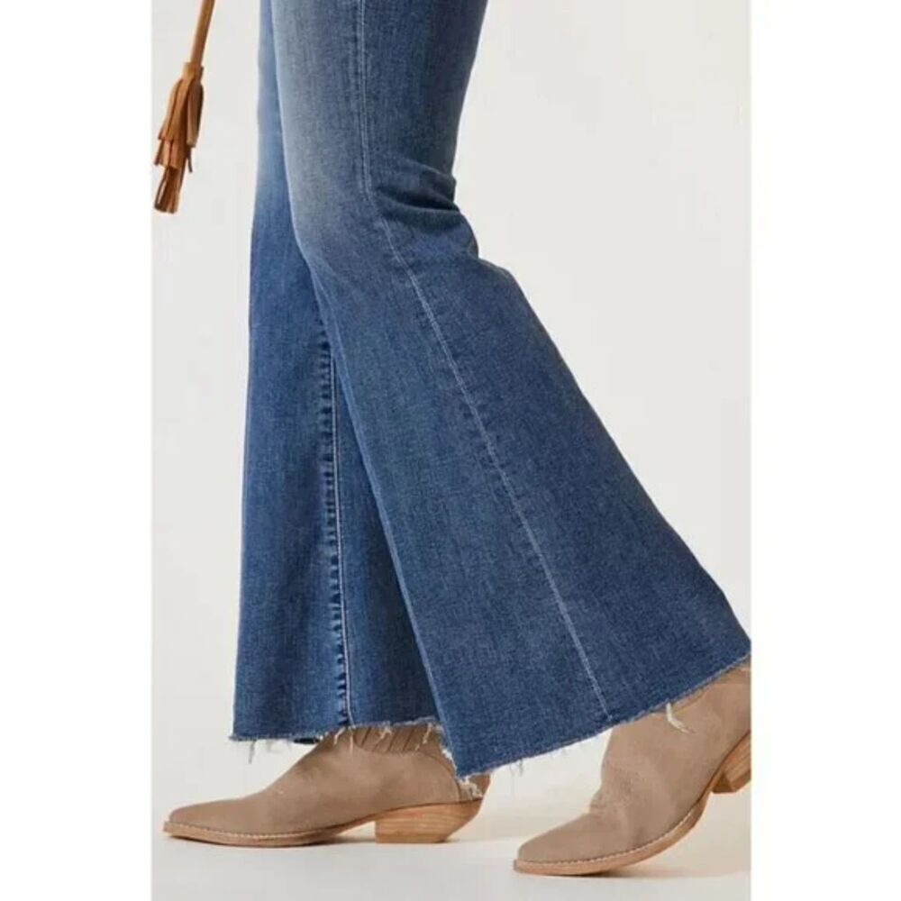 Mother The Weekender Fray Jeans in Walking on Coals Size 34 - Picture 2 of 14